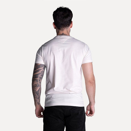 Camiseta Tommy Hilfiger 1985 Masculina Core Off White