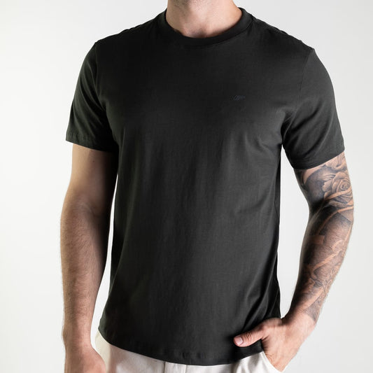 Camiseta Ellus Mirror Classic Pima Verde Militar