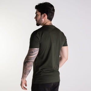 Camiseta Forum Algodão Básica Verde Militar