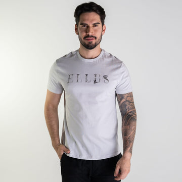 Camiseta Ellus Cotton Fine Cinza Claro