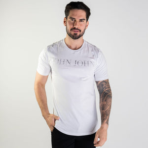 Camiseta John John Brand Branca