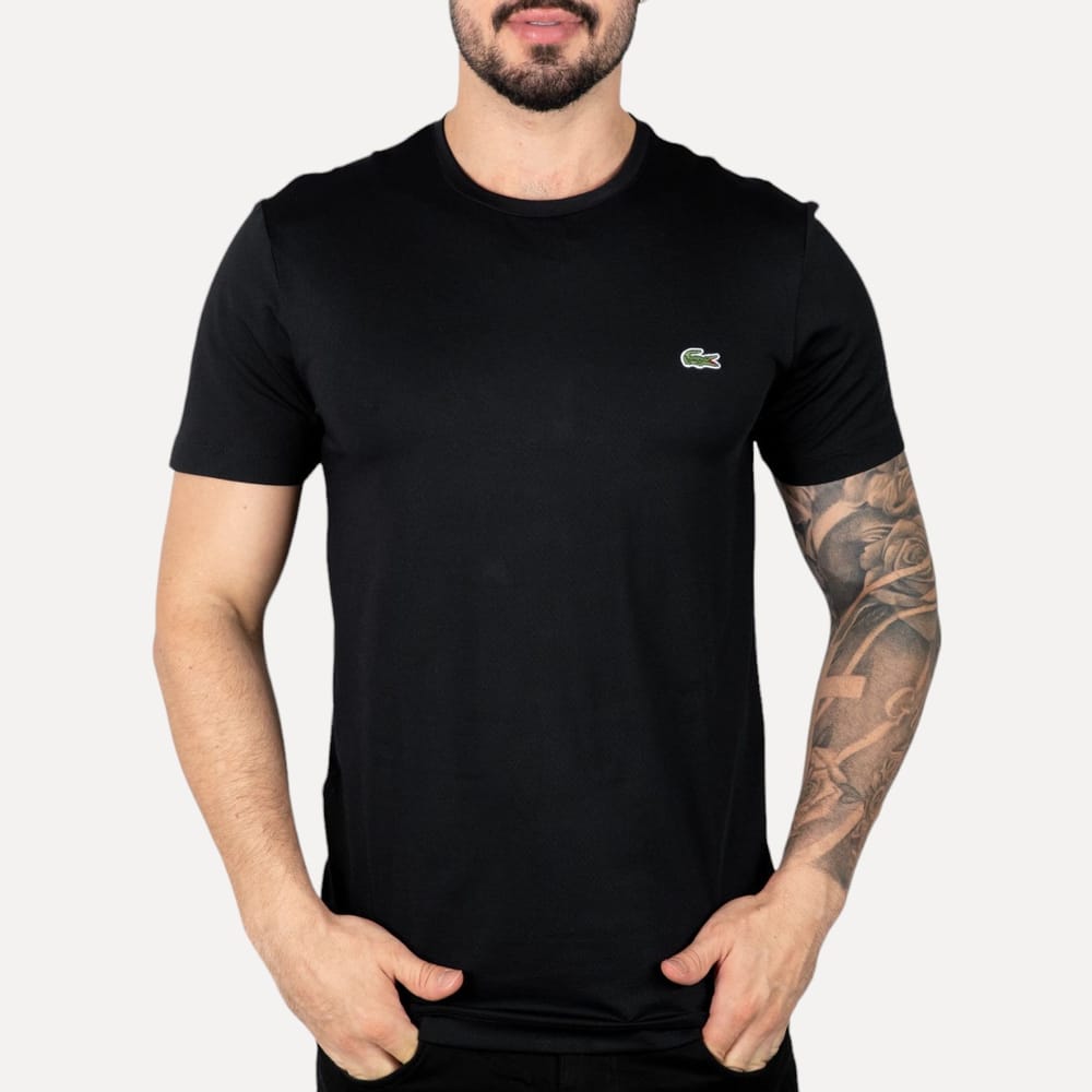 Camiseta Lacoste Ultra Dry Fit Preta