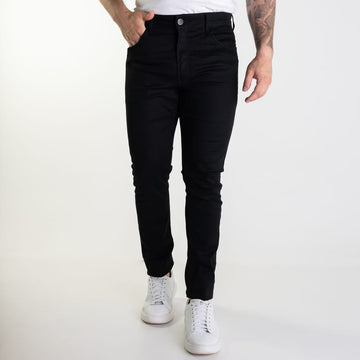 Calça Jeans Acostamento Skinny Black