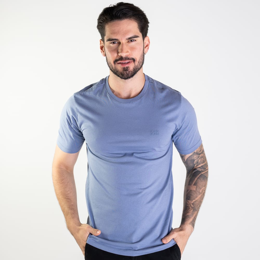 Camiseta John John New Transfer Azul