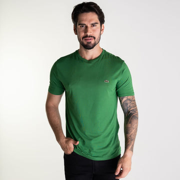 Camiseta Lacoste Algodão Pima Verde