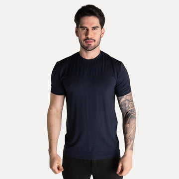 Camiseta Oficina Reserva Tech Modal Azul Marinho