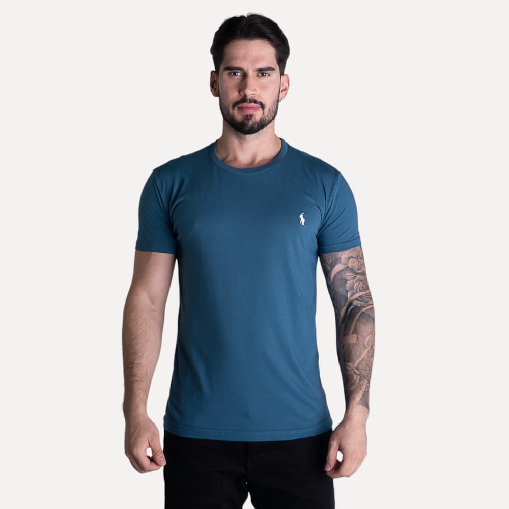 Camiseta Básica RL Verde Real