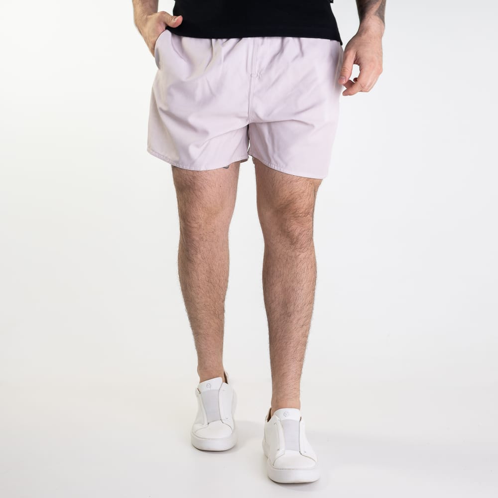 Short Beach Reserva Texturado Summer Off White